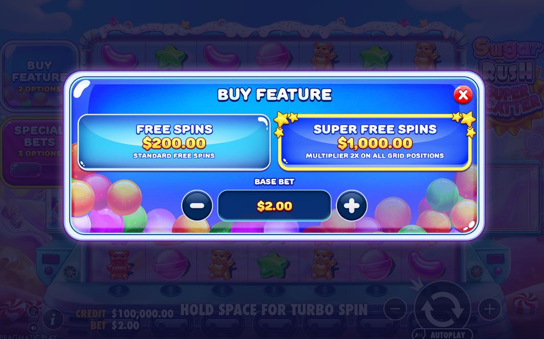 Super Free Spins: x2 förlagd på alla 49 rutor